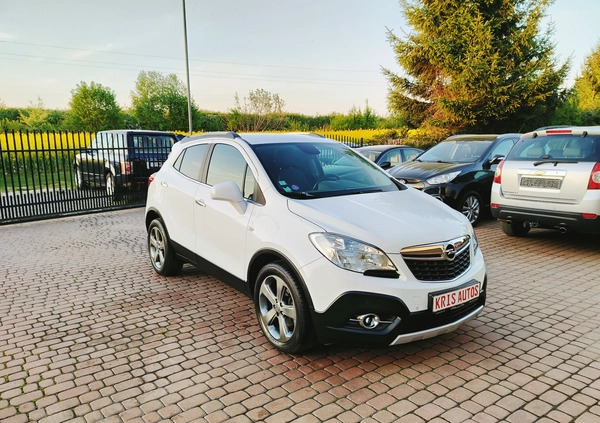 Opel Mokka cena 42900 przebieg: 192000, rok produkcji 2013 z Barwice małe 407